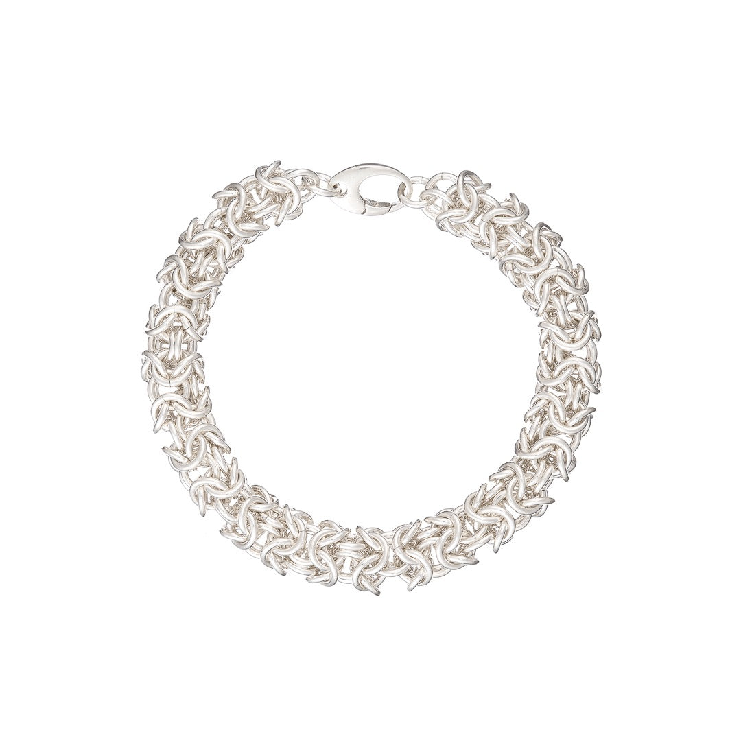 Turkish bracelet ~ Luxury Argentium silver chainmail